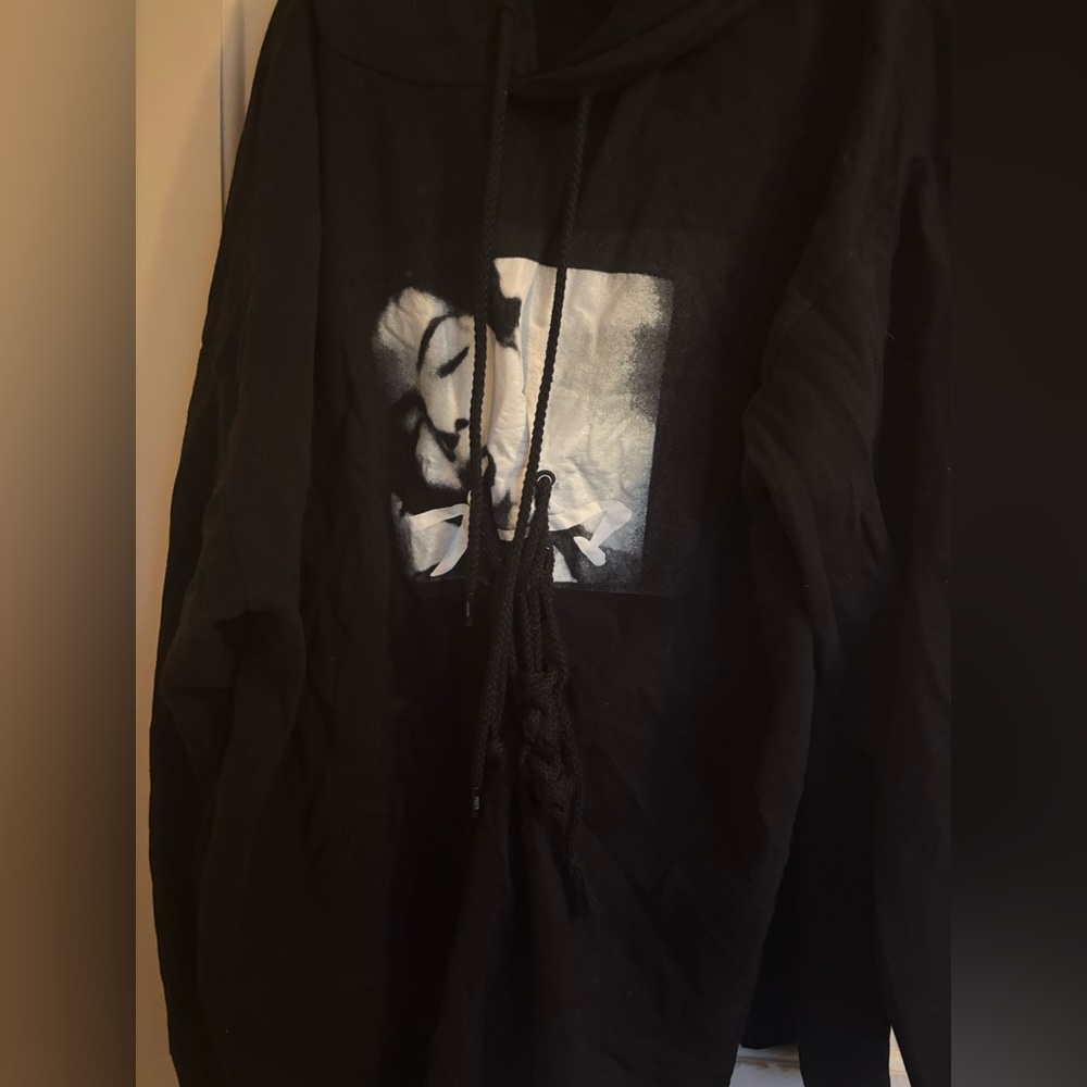 Puma Black Hoodie with Graphic Print